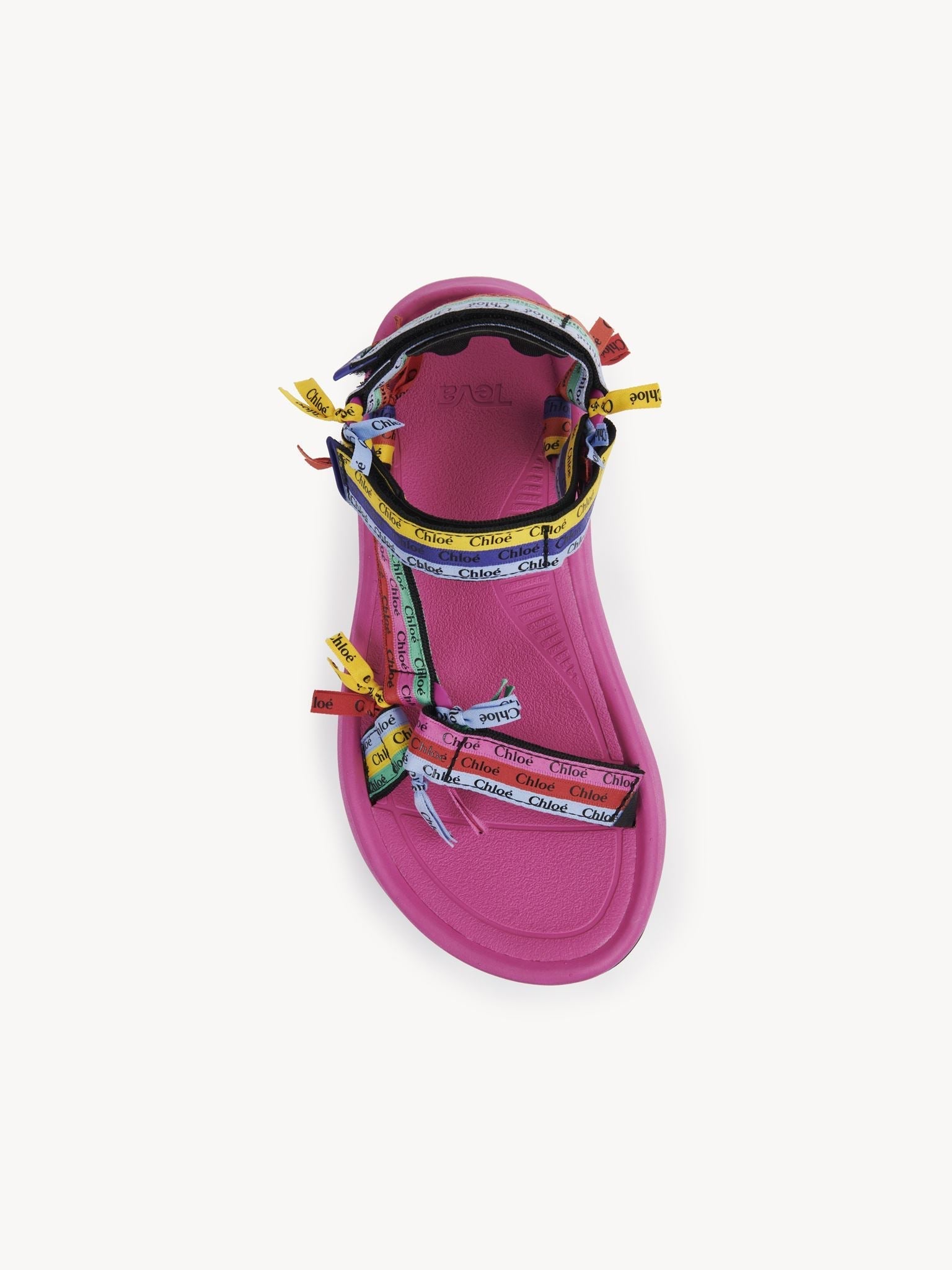 Sandales plates Chloé x Teva Hurricane XLT2 Ampsole - Rose Multicolor
