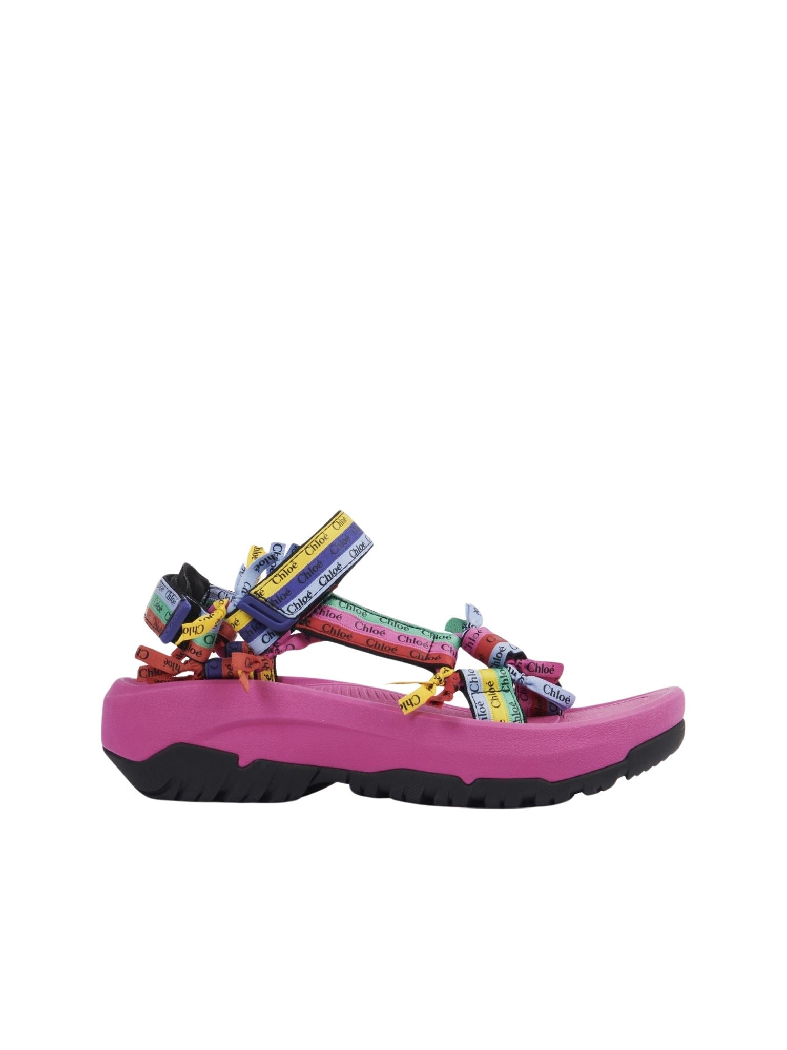 Sandales plates Chloé x Teva Hurricane XLT2 Ampsole - Rose Multicolor