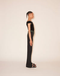Pantalon Filo contrasté - Pine Green & Black
