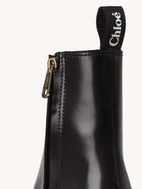 Bottines à lacets Noua en cuir - Black