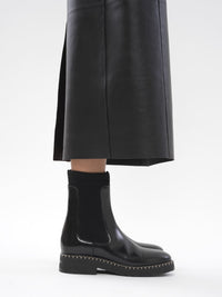 Bottines chelsea Noua en cuir - Noir