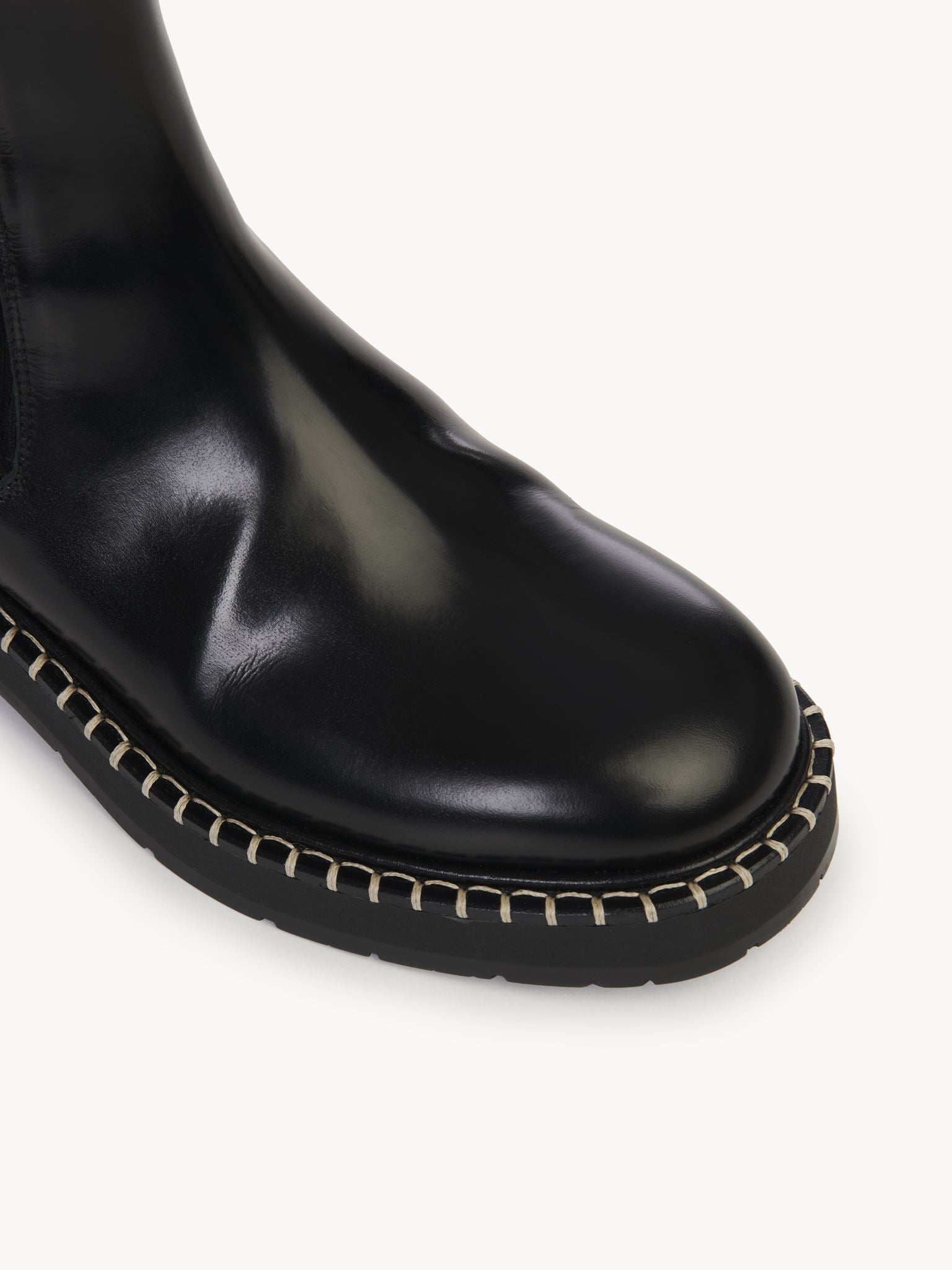 Bottines chelsea Noua en cuir - Noir