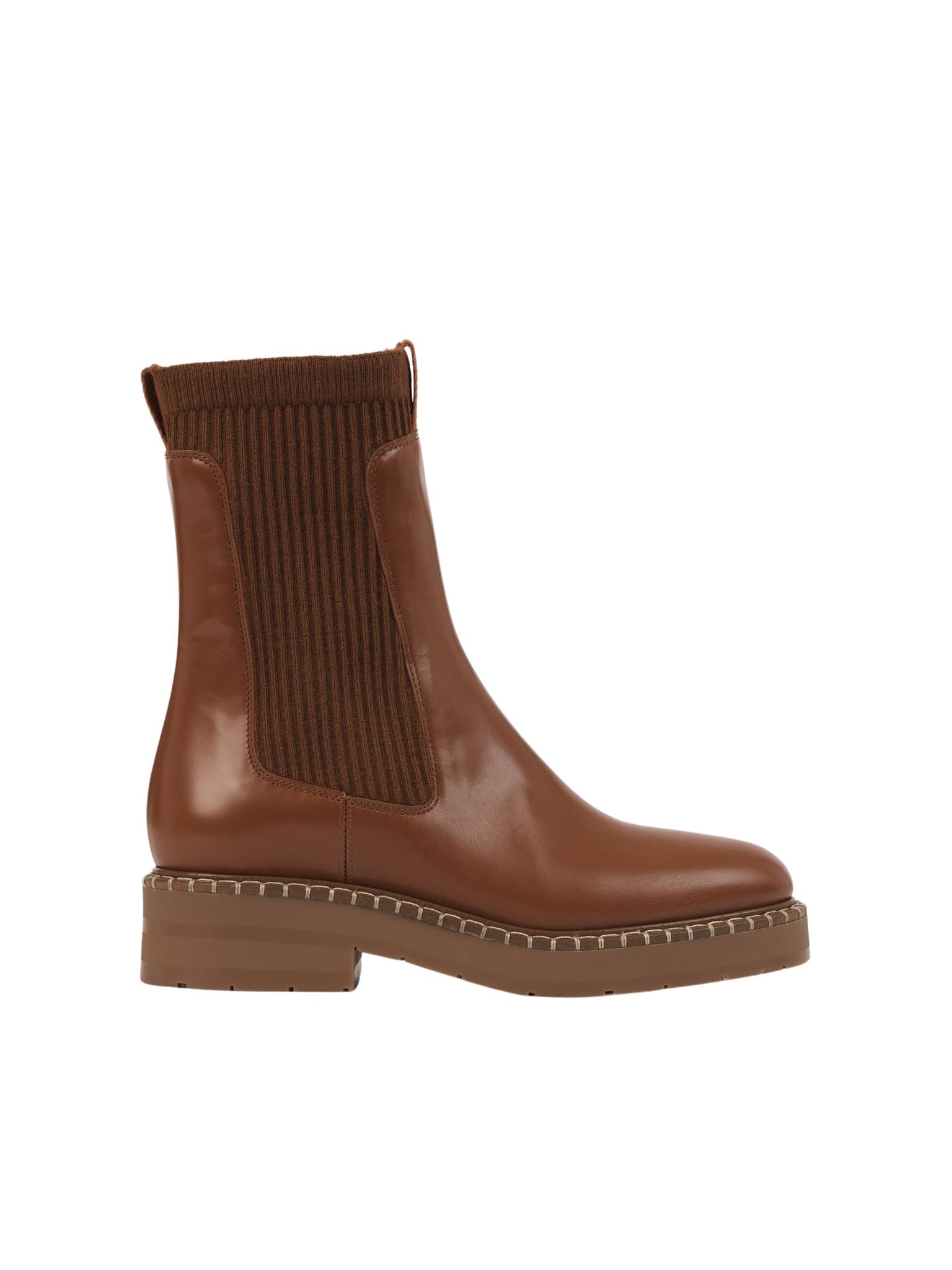 Bottines chelsea Noua en cuir - Caramello
