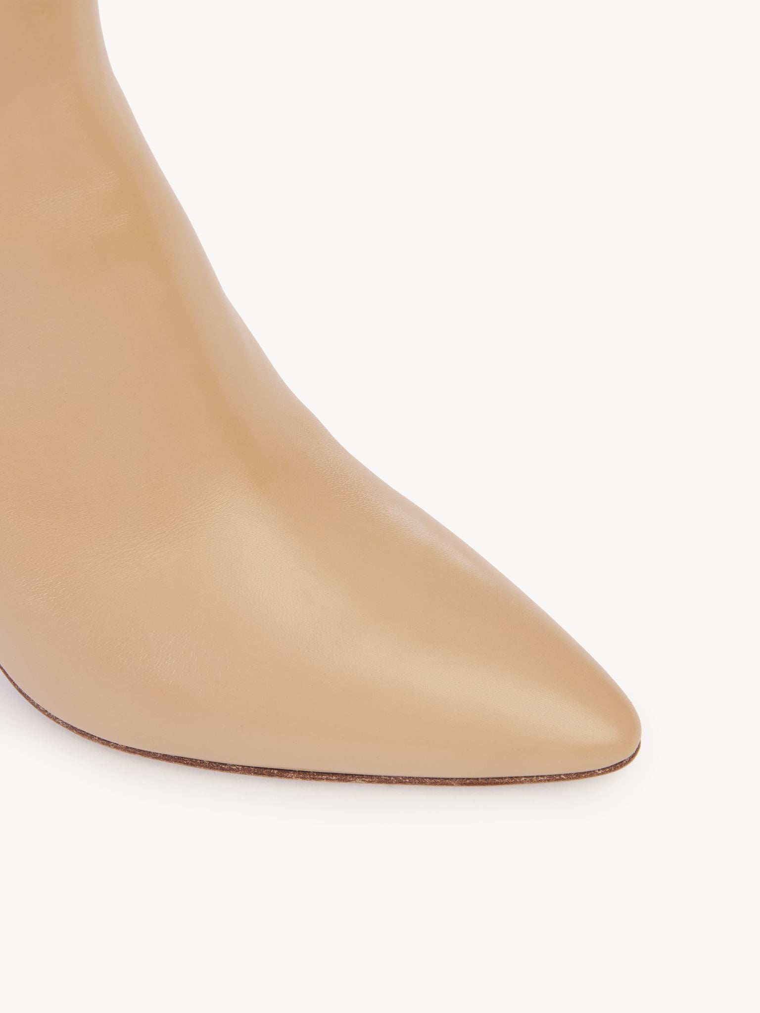 Bottines Oli en cuir - Biscotti Beige