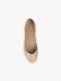 Ballerines Lauren en cuir - Biscotti Beige