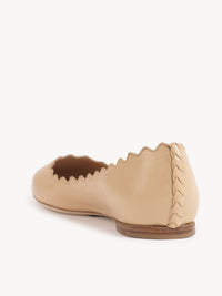 Ballerines Lauren en cuir - Biscotti Beige