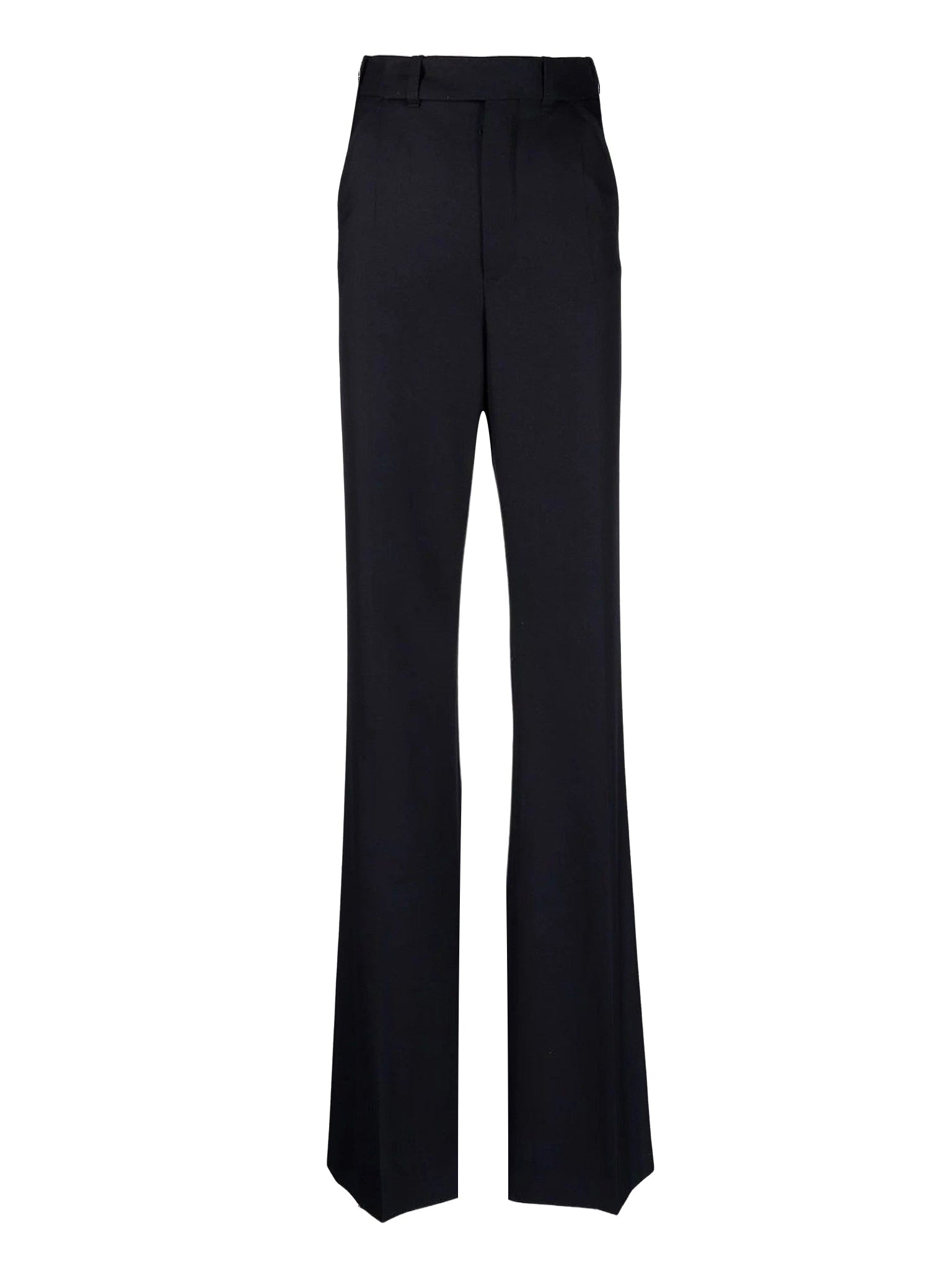 Pantalon de costume droit en laine vierge - Ink Navy