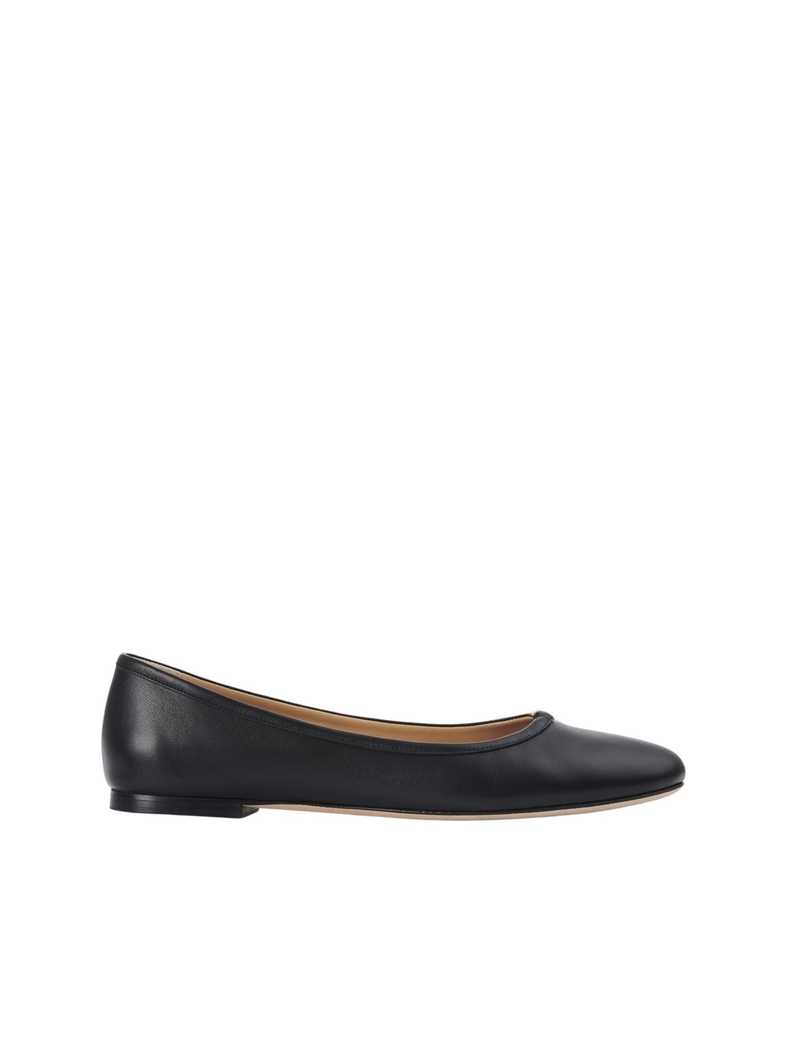 Ballerines Marcie en cuir - Noir
