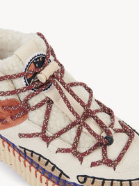 Sneakers Nama en laine - Brun Vintage
