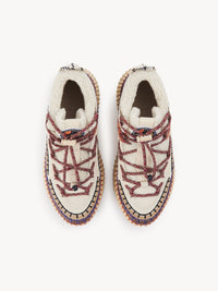Sneakers Nama en laine - Brun Vintage
