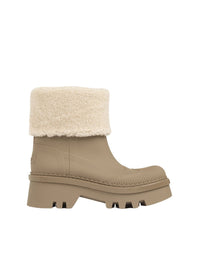 Bottines Raina en soie - Beech Brown