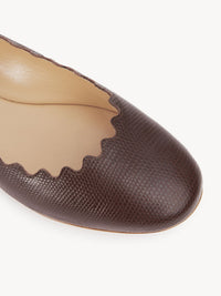 Ballerines Lauren en cuir - Brun Brun