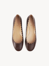 Ballerines Lauren en cuir - Brun Brun
