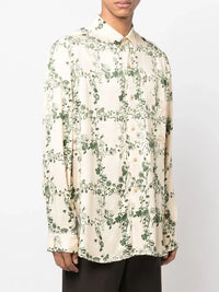 Chemise Jari à manches longues - Floral Frame Green