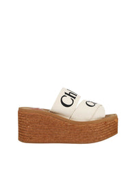 Mules espadrilles compensées Woody - Soft Tan