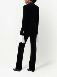 Pantalon chino en laine - Black