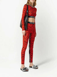 Top court Bodyline tacheté - Red Spots