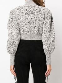 Pull à manches ballons - Black & Grey