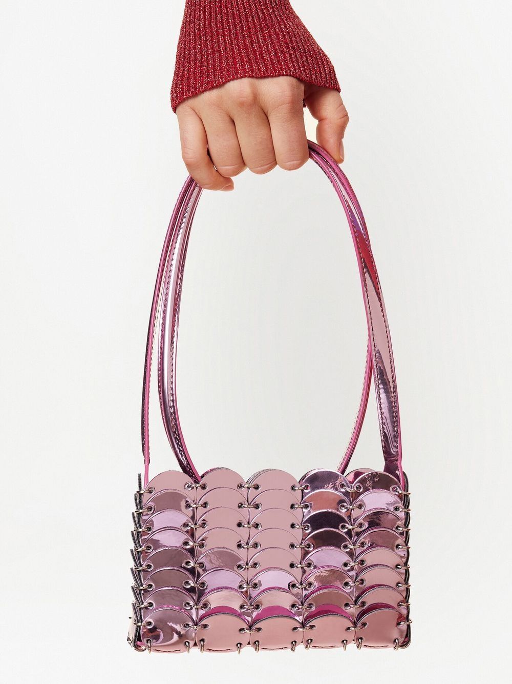 Mini sac Pacoïo à disques - Bright Pink