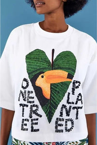 T-shirt One Tree Planted en coton - Blanc