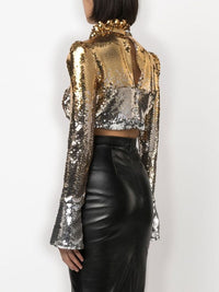 Top court bicolore - Gold & Silver
