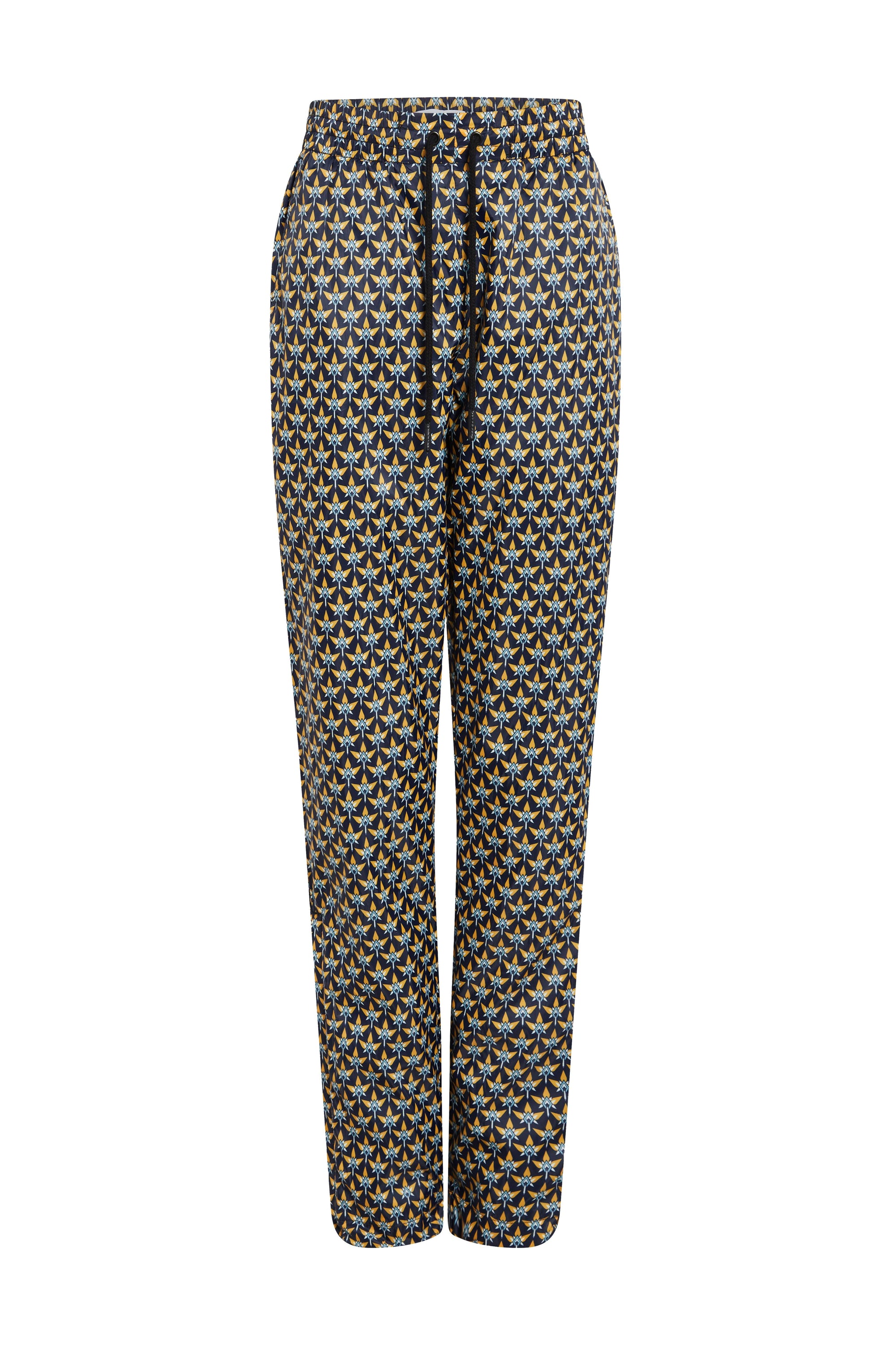 Pantalon de jogging à motif graphique - Navy Feminin 70'S