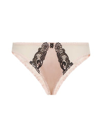 Culotte Venitian en soie - Poudre & Noir