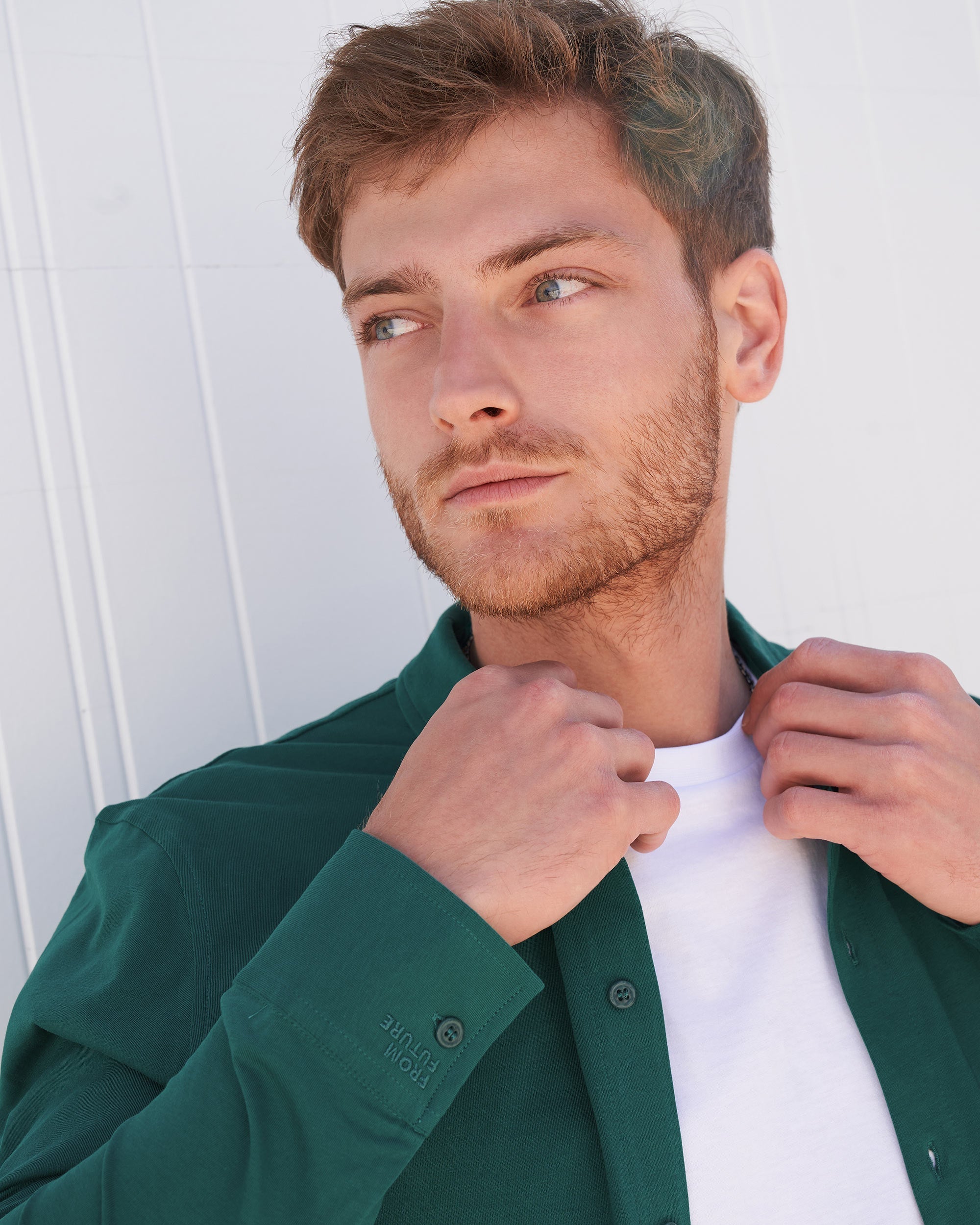 Chemise à manches longues - Jungle Green