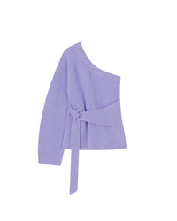 Pantalon Alyna en tweed - Lilac