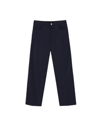 Pantalon Jett court à coupe droite - Navy