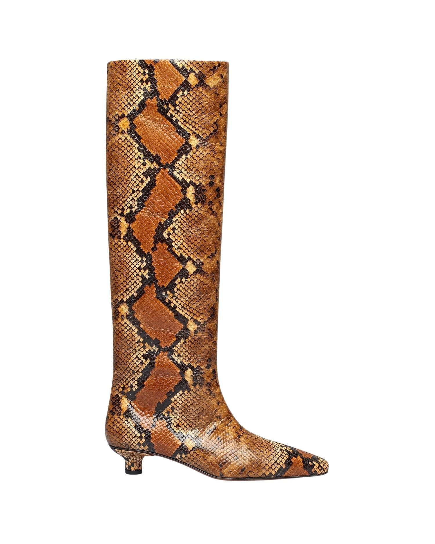 Cuissardes Pippa en cuir - Tan