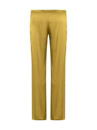 Pantalon Les intemporels en soie - Gold & Rubis