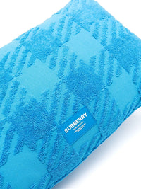 Coussin à carreaux - Vivid Blue
