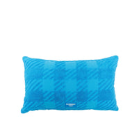 Coussin à carreaux - Vivid Blue