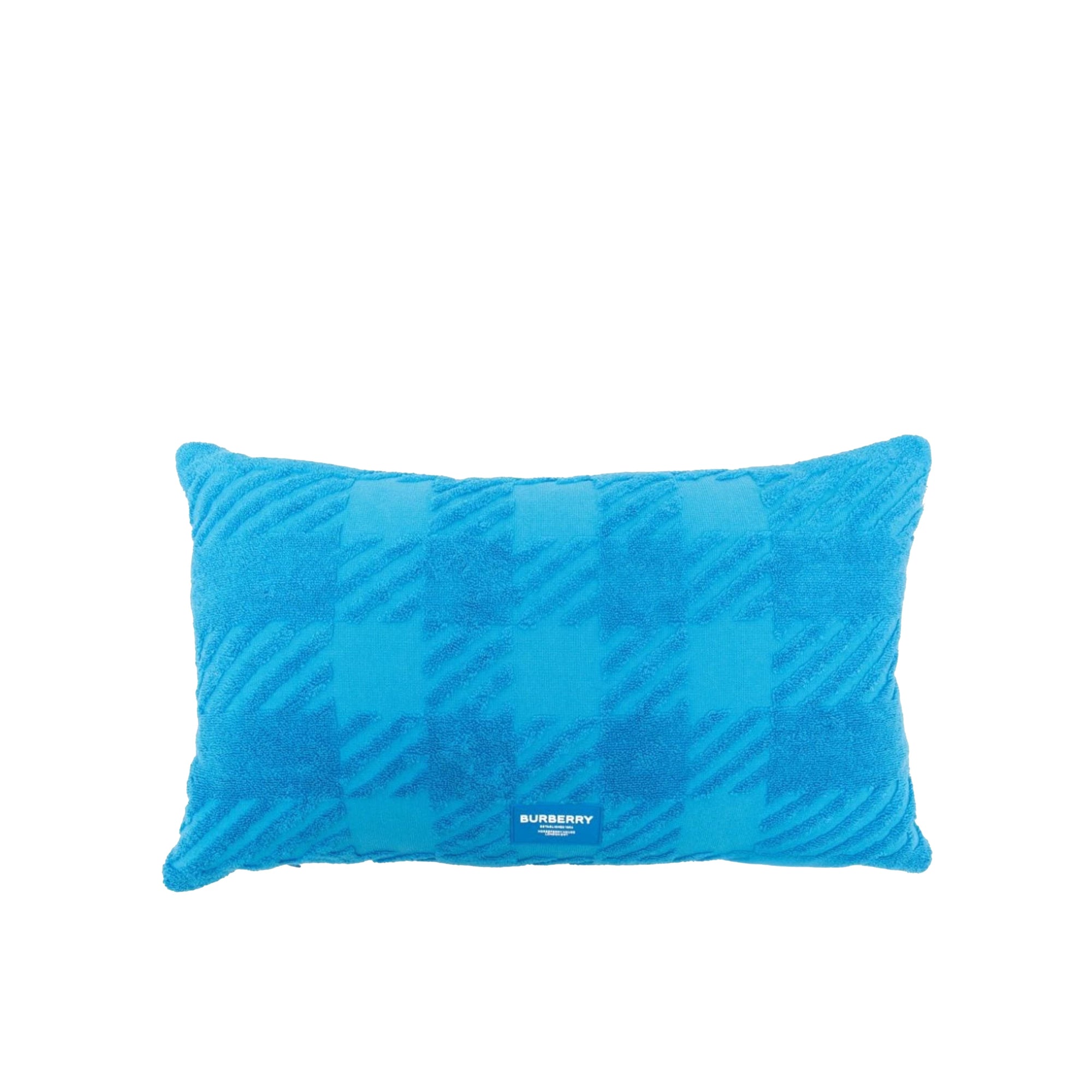 Coussin à carreaux - Vivid Blue