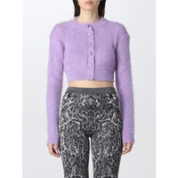 Cardigan court texturé - Purple Fluffy
