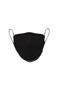 Masque sanitaire à logo - Black