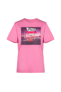T-shirt à motif Paco Motel - Pink