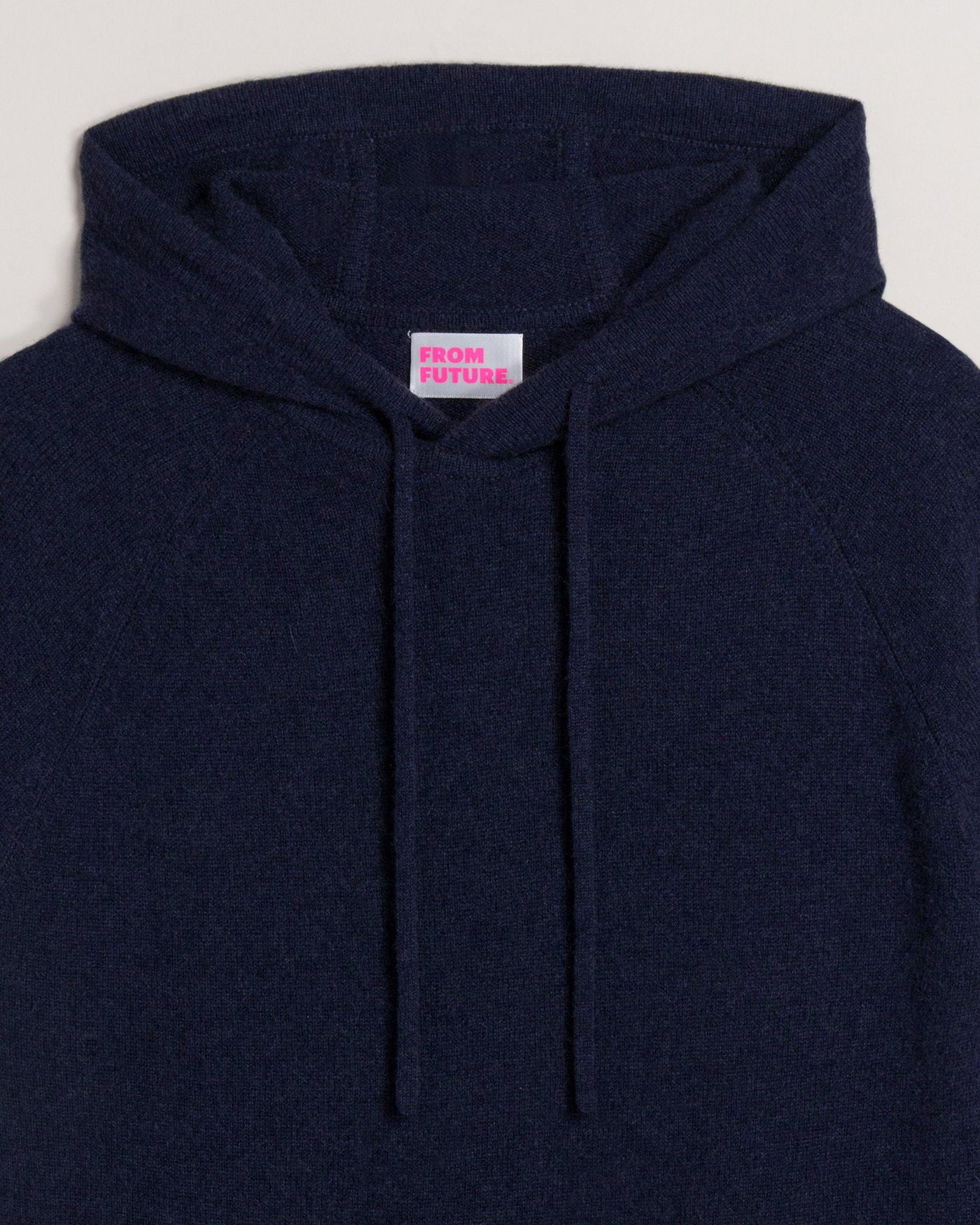 Hoodie Light oversize en cachemire - Navy