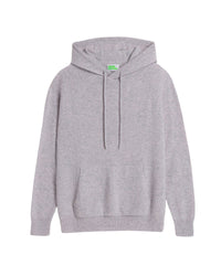 Hoodie Light oversize en cachemire - Light Heather Gray