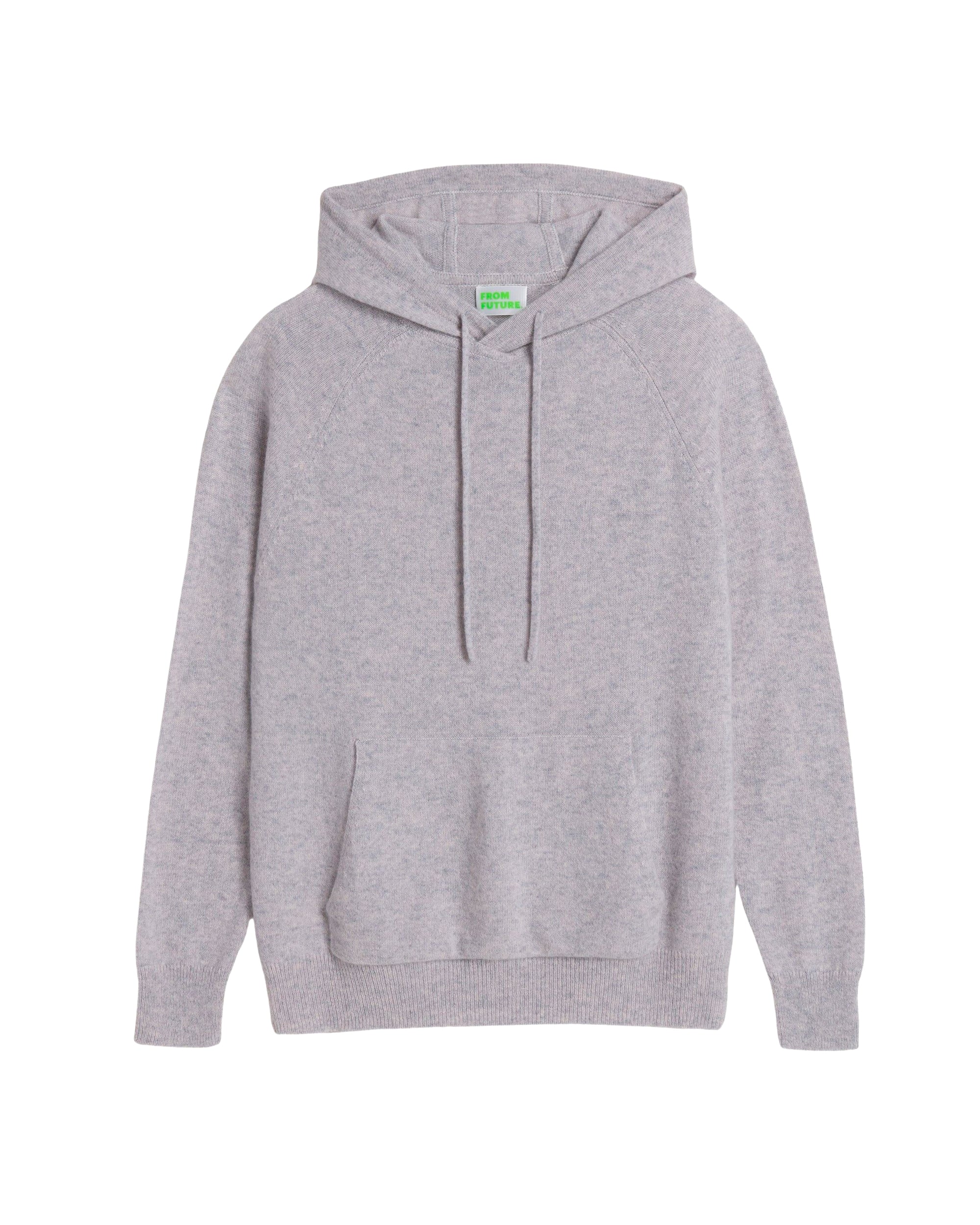 Hoodie Light oversize en cachemire - Light Heather Gray