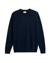 Pull à col rond cachemire - Heather Blue