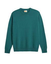 Pull à col rond cachemire - Royal Green