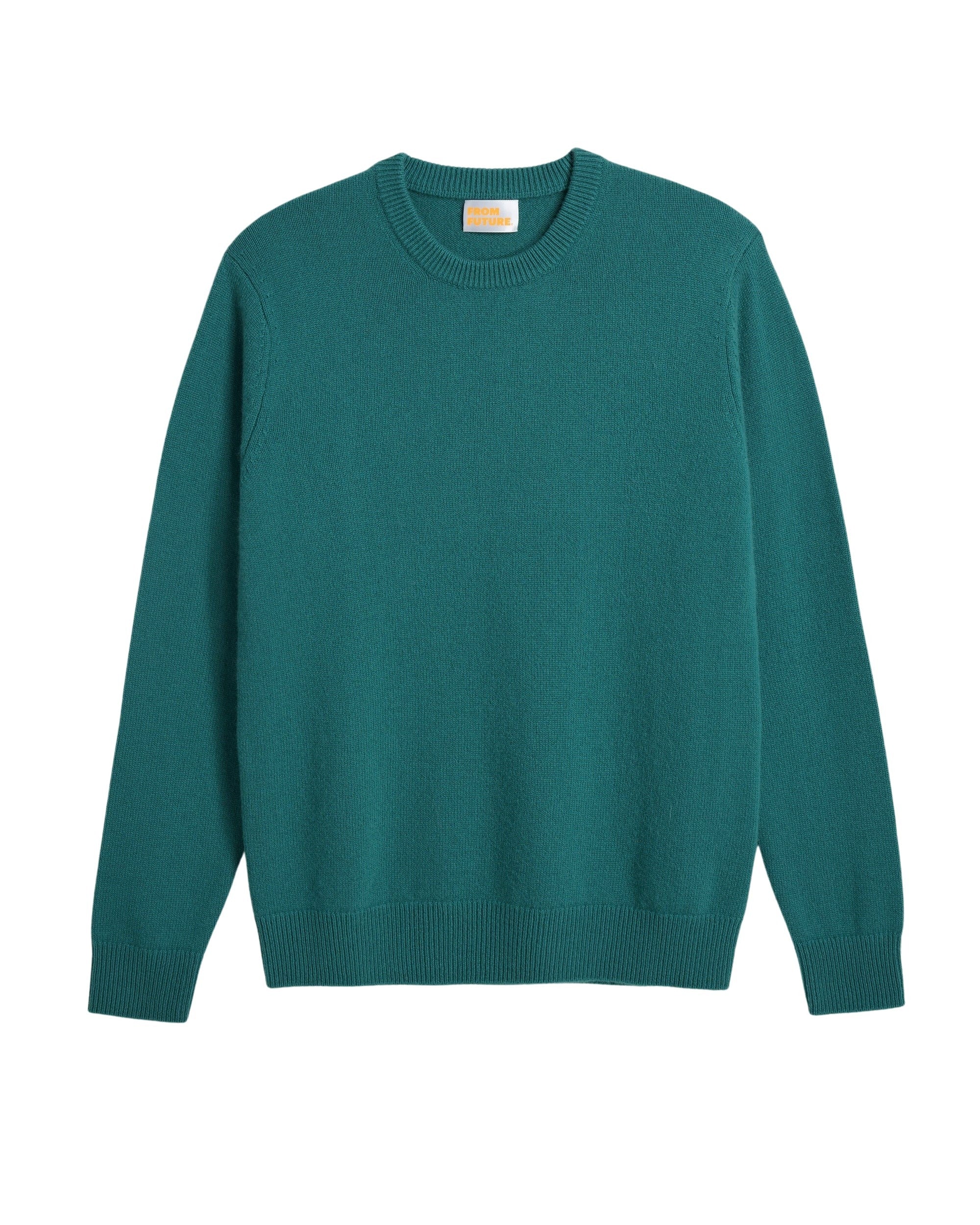 Pull à col rond cachemire - Royal Green
