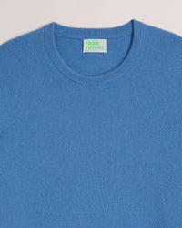 Pull à col rond en cachemire - Ice Blue