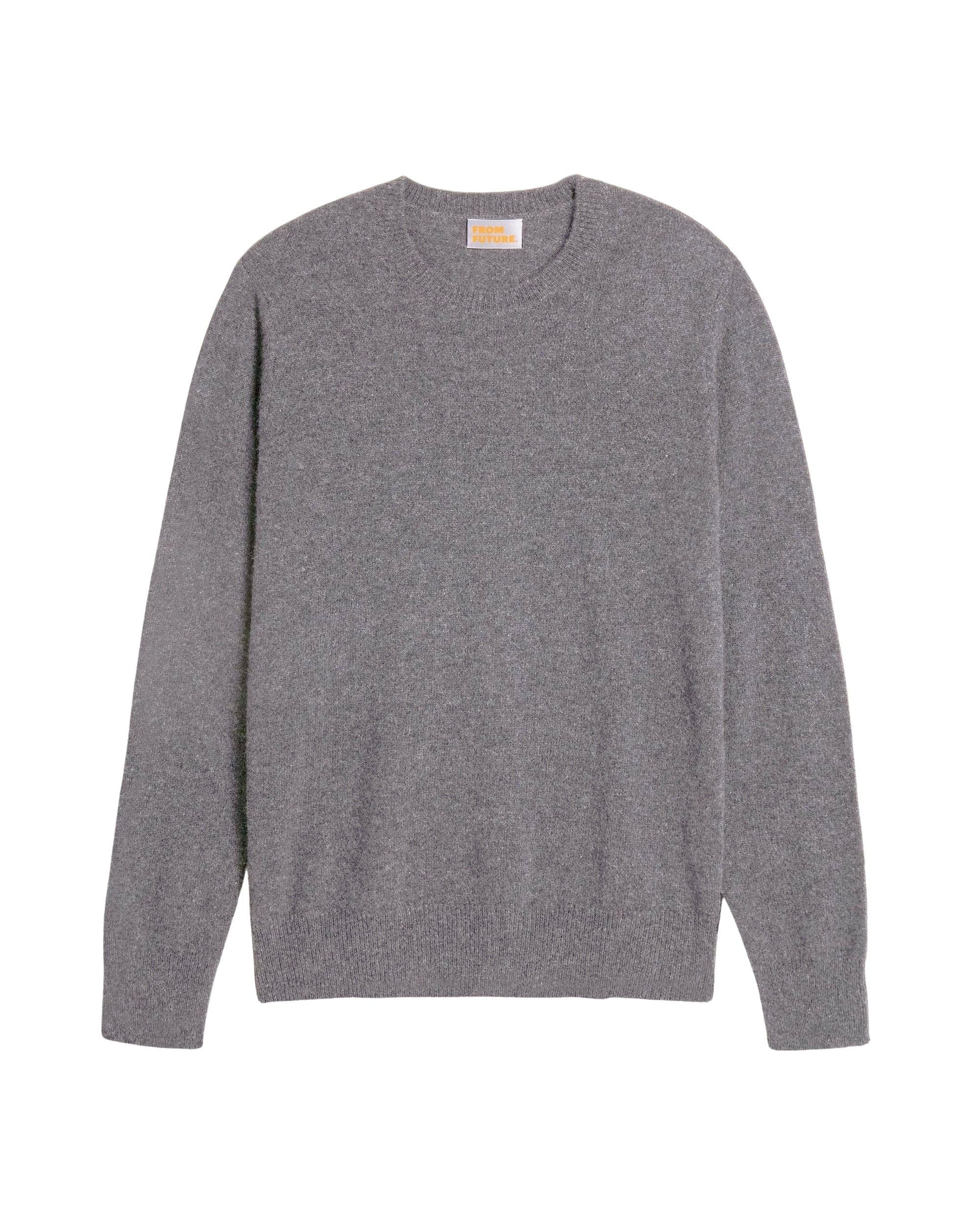 Pull Light à col rond en cachemire - Blue Grey