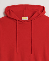 Hoodie oversize et fluide en cachemire - Winter Red