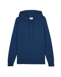 Hoodie Light oversize en cachemire - Midnight Blue