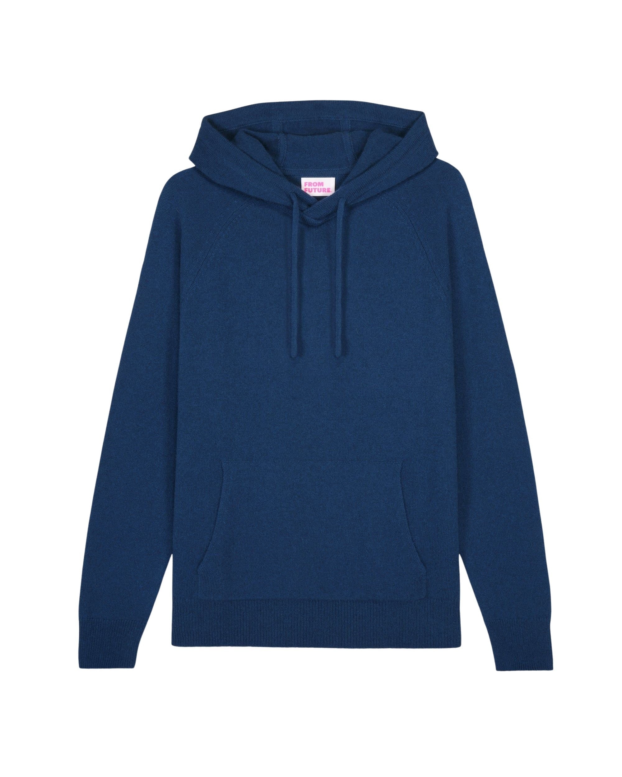 Hoodie Light oversize en cachemire - Midnight Blue