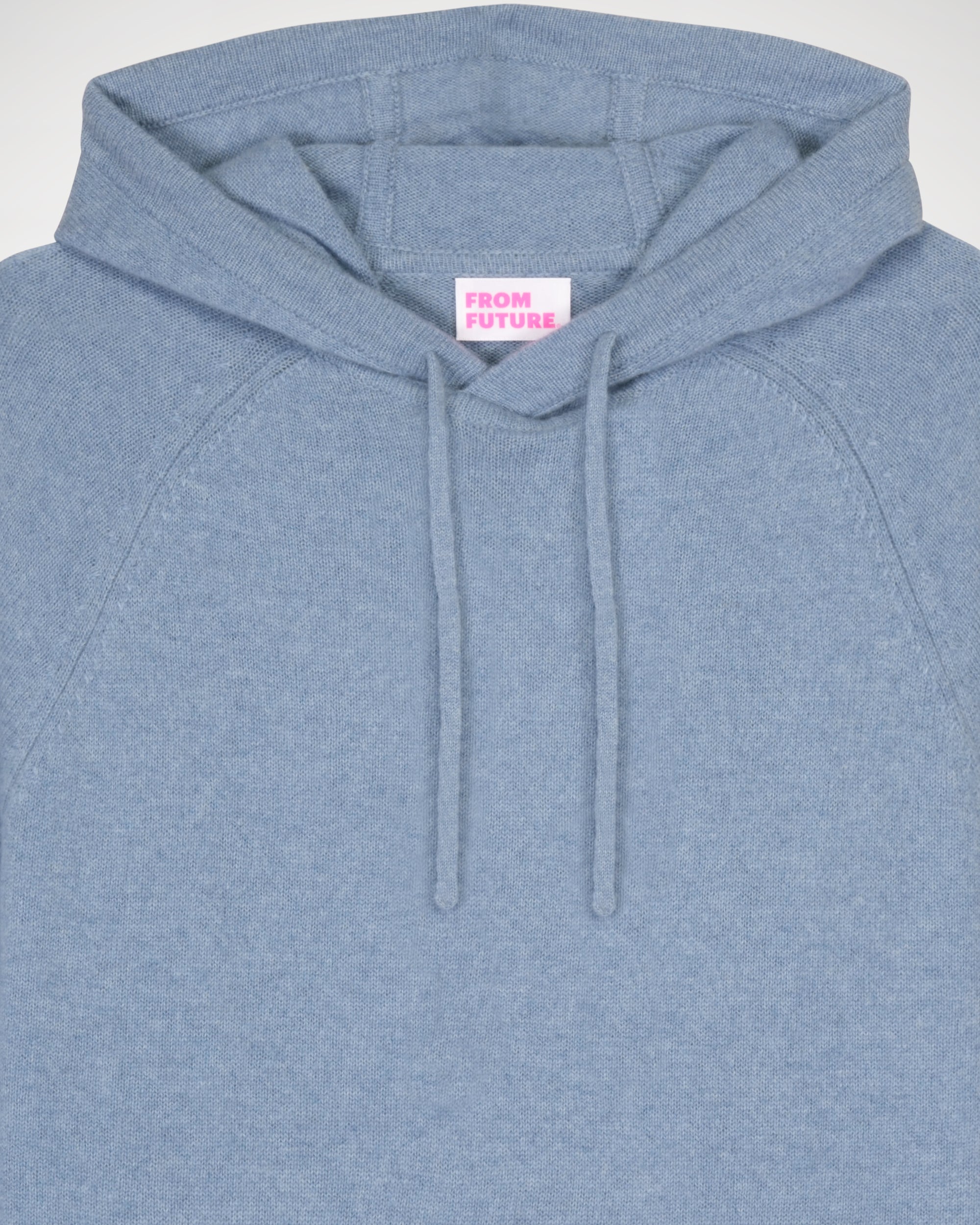 Hoodie Light oversize en cachemire - Denim Blue